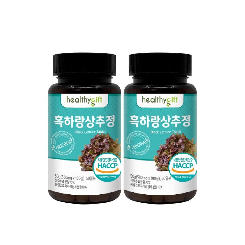 Heukharang Lettuce Powder Domestic Deep Sleep Nutrition Supplement 100 tablets