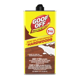 GOOF OFF FG900 Splatter Hardwoods Dried Paint Remover, – 12 oz. can, 12 Ounces