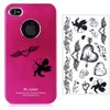 THE FANTASY hm459 Tattoo Sticker Kiss Mark Heart