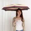Nifty Colors (nihutexikara-zu) Folding Umbrella with Multi Border Flat 6