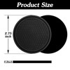 Car Coasters, 4 Pack Non-Slip Car Cup Holder Coaster, 2.75
