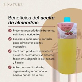 Aceite Almendras Dulces 1000 Ml 100 Natural Cuerpo Cabello                                                                                            