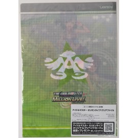 Lawson Idolmaster Million Live Mirai Miki Yukiho Anime Clear File Folder Lawson A4