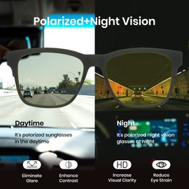 Cyxus Sunglasses Men Women Square Polarised Sunglasses UV400 Protection for Driving Fishing Travel, 10 yellow