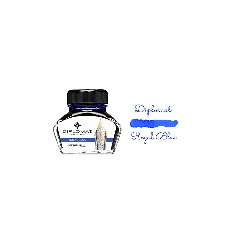 Diplomat Royal Blue Octopus Ink Bottle 30ml