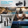 TEREBENTO Padded Tripod Carrying Case, Heavy Duty Tripod Bag with
