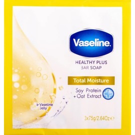 Vaseline Healthy Plus Bar Soap Total Moisture - 3 x 75 gram