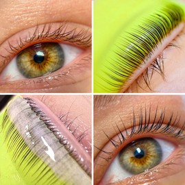 Lash Lift Rods Eyelash Perm Kit Tools, Soft 6 Size Lifting Shield for Eyelash Perming