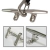 VEITHI 6 inch 316 Stainless Steel Boat Cleat, Boat Cleats