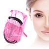 Eyelash Curler Mini Portable Clip with Rubber Eyelashes Natural Curling