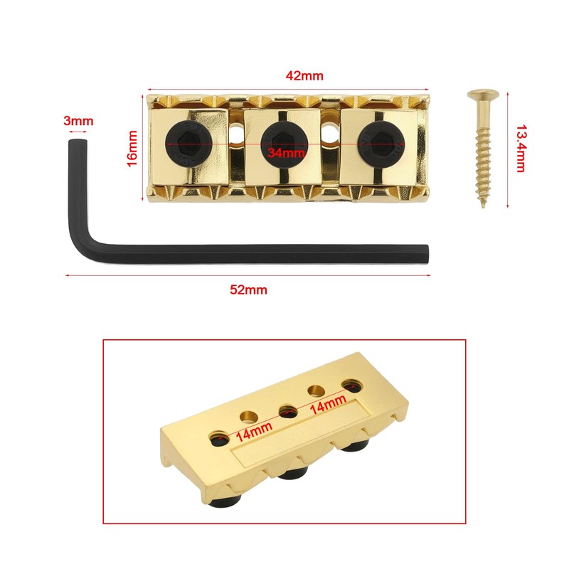 Be In Your Mind 1 Piece 42mm Guitar Tremolo Bridge