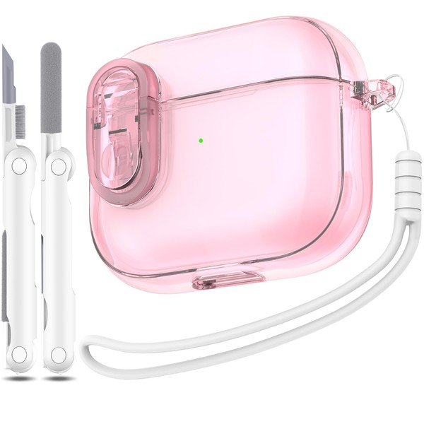 MHYALUDO Compatible with Airpods 3 Case with Secure Lock, Compatible