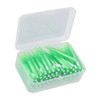 60Pcs Interdental Brush Practical Slim Braces Cleaner with PP Handle