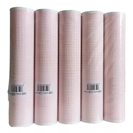 LESSA Papel Para Electrocardiograma Electro Ecg 215m X 25m 5rollos
