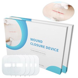 funchic 4pcs Medical Zipper Stitch Wound Closure Device Wound Closure Zipper