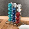 bremermann Kapselhalter für NESPRESSO Kapselständer, Kapselspender für 30 Kapseln (Chrom)