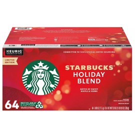 Starbucks Holiday Blend Coffee K-Cups (64 ct.)