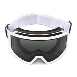 APEBAZY Motorcycle Goggles Dirt Bike Goggles Motocross Goggles Windproof ATV Goggles Dustproof Racing Goggles Scratch-Resistant Ski Goggles Protective Goggles PU Resin Ski Goggles