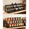 Expandable Can Rack Organizer for Pantry, 3-Tier Adjustable Can Storage