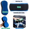 K-STH (5 Pack) Microfibre Car Cleaning Sponges & High-Density Car