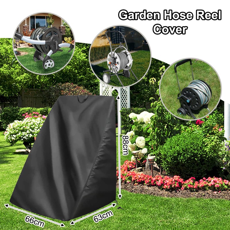 Garden Hose Reel Cover, 26 x 24.8 x 34.6Inch Waterproof