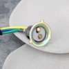 EMSea 4Pcs 3-Wire Motorcycle Headlight Bulb Holder Compatible with Jialing