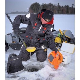 Frabill Ice Scooper | Extra-Large Ladle For Scooping Out Ice While Ice Fishing