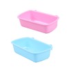 Small Animal Feeder Bowl Basic Dish Covenient Hanging Cups -