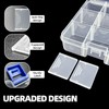 DUOFIRE Plastic Organizer Container Storage Box Adjustable Divider Removable Grid