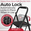 Bartnelli Pro Luxury Step Ladder | European Made 3 Step