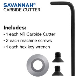 Savannah Hollower Replacement Carbide Cutter for Savannah Hollower Carbide Turning Tools