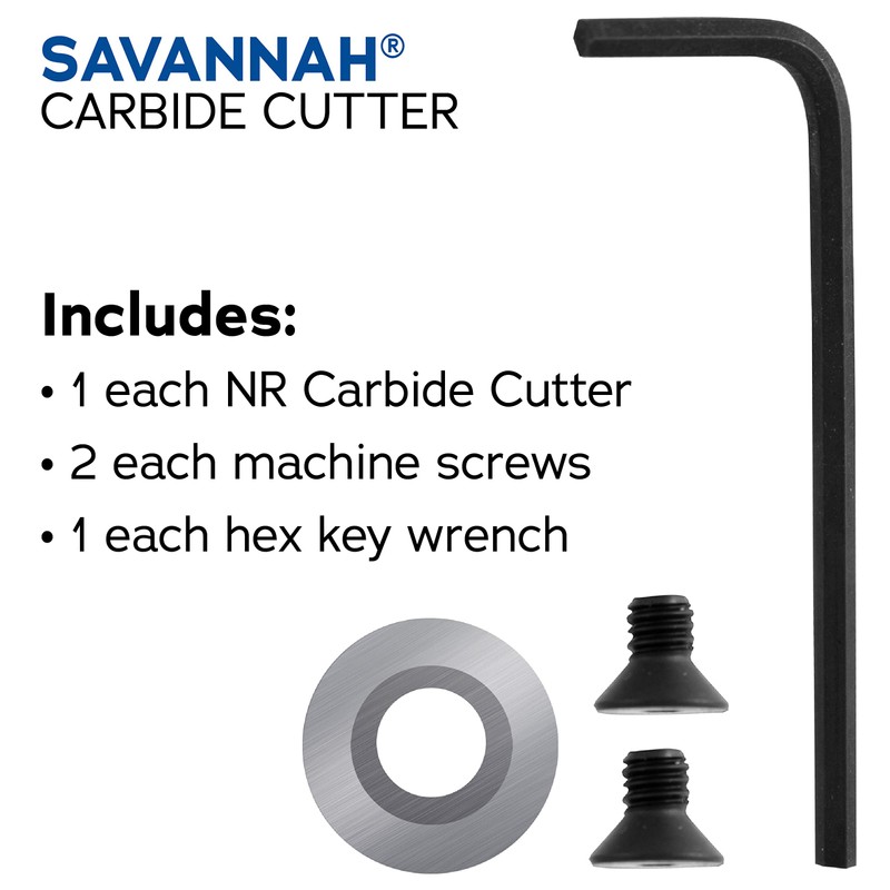 Savannah Hollower Replacement Carbide Cutter for Savannah Hollower Carbide Turning