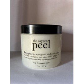 Philosophy NEW SEALED PHILOSOPHY THE OXYGEN PEEL 4 OZ OXYGEN FOAM (NO CAPSULES)