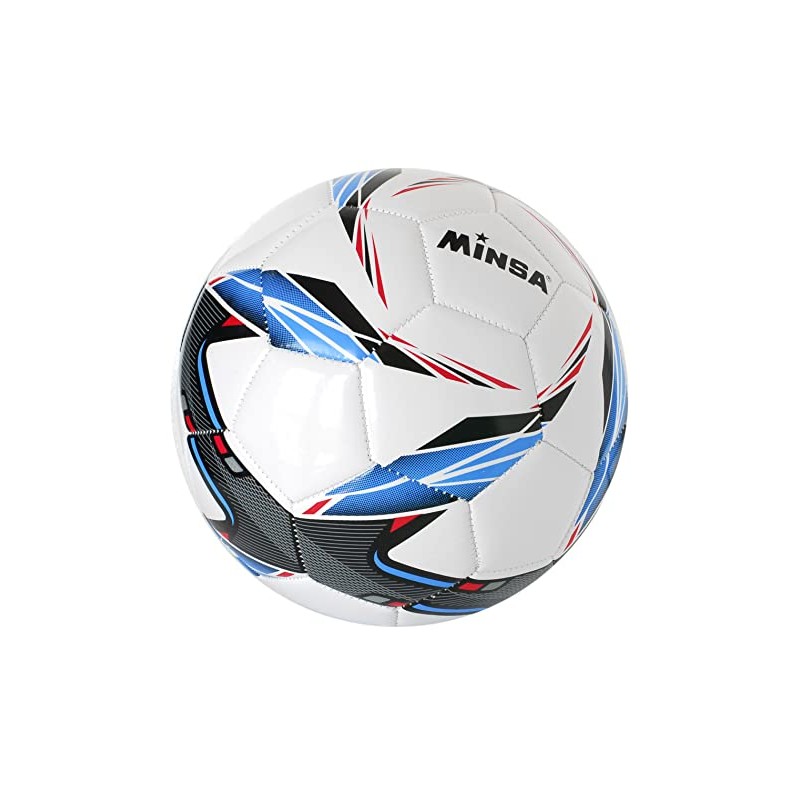Football Training Or Match Size 5 Polished (Color: White)
