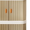 2PCS Stackable Makeup Drawer Organizer, Small Plastic Storage Drawers for
