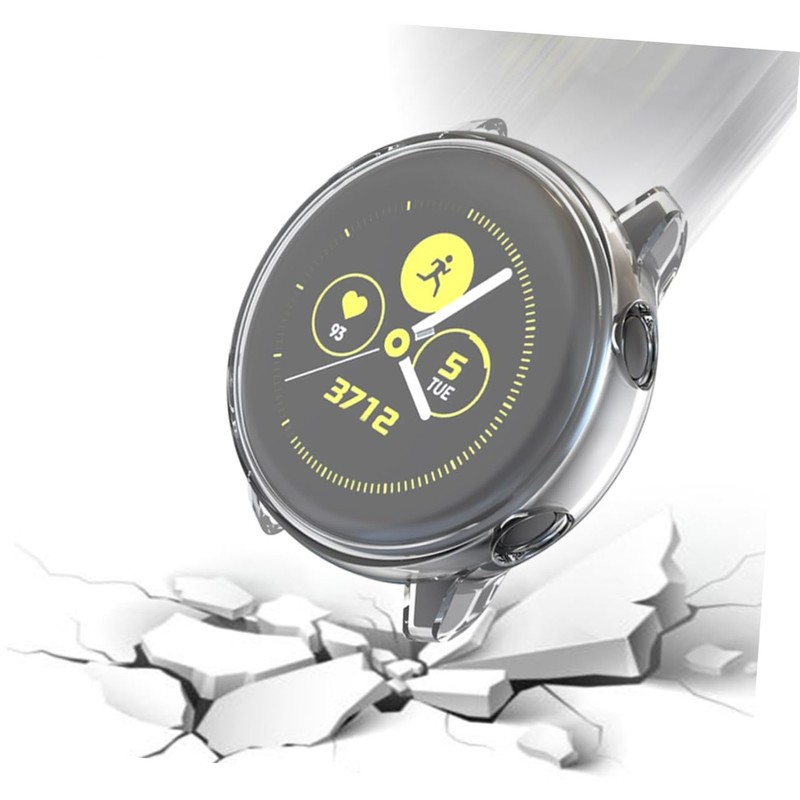 MERRYHAPY Watch Protective Case TPU Full Cover Compatible Watch Active