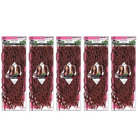 Mayde Beauty Crochet Braids 3X MODERN SOFT LOC 12" (5-Pack, 2)