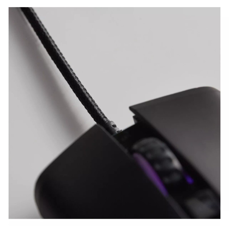 ONN Gaming Mouse with attached USB power cable 6 ft