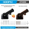HOOPLE Flag Pole Holder for Outside House, Adjustable Flag Pole
