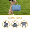 KITTY KINGDOM Elevated Cat Hammock Bed, Foldable No-Assembly Cat Bed