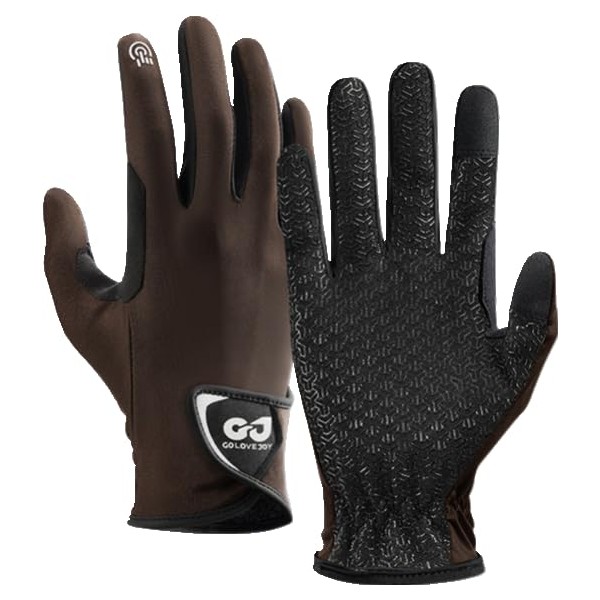 Nuibechenly Unisex Riding Gloves, Breathable, Non-Slip, All Seasons, Riding Gloves