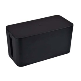 store88 Cable Box Small Power Strip Outlet Wiring Clean Around Desk Octopus Foot (Black)