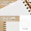 Kokuyo Sooofa A6 Soft Ring Notebook, Transformation, 0.2 inch (4