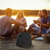 Outdoor Speakers Solar Powered & USB-C Rechargeable, Rock Speakers TWS