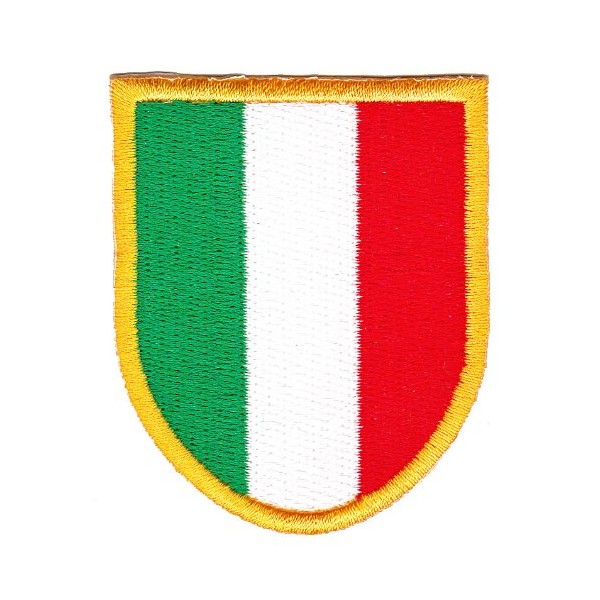 Italy Coat of Arms Flag Iron-On Patch Iron-On Patch Iron-On