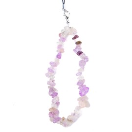 JMCRATE Elegant Beaded Phone Charms Strap Ribbon Bow Irridescent Aesthetic Y2K Cell Phone Keychain Cute for Bag Camera USB Decor, Small, Acrylic, No Gemstone