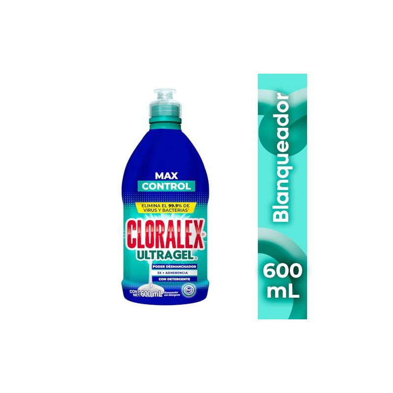 Cloralex Ultra Gel Max Control Poder desmanchador 600ml