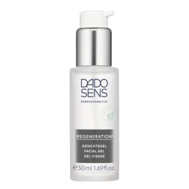 DADO SENS Regeneration E Face Gel 50 ml - Intensive Moisturiser for Soothing and Strengthening the Skin - Also Complete with Therapy for Neurodermatitis and Psoriasis