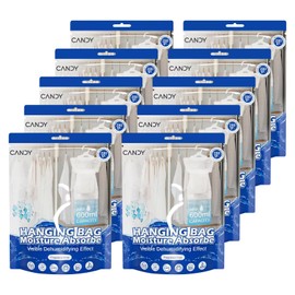 Candy Moisture Absorbes Hanging Packets 10 Pack,Dehumidifier Bags Ideal for Closet Bedroom Bathroom