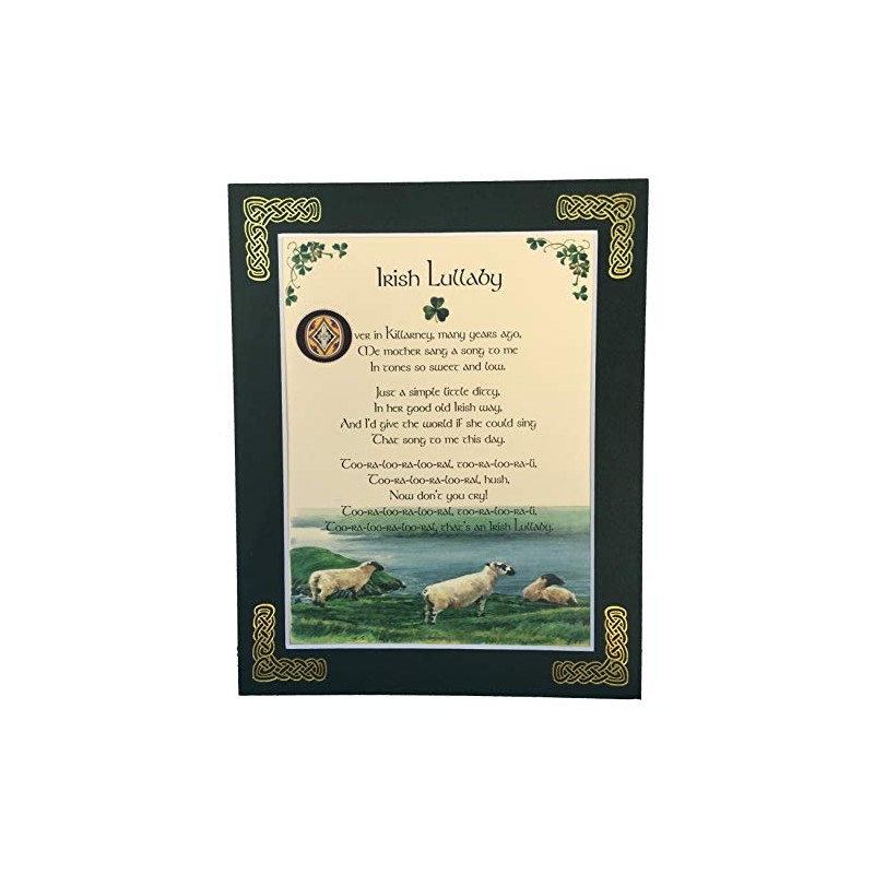 Irish Lullaby - 8x10 Print with Green Matting